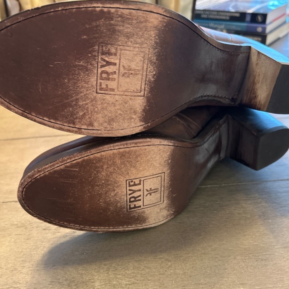 Frye Jane boots tall brown size 11 - Picture 2 of 9